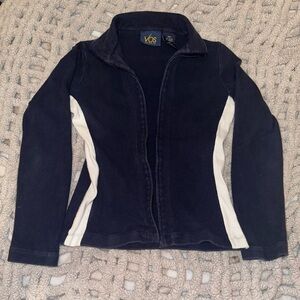 Women's Navy and White Jacket Size XS